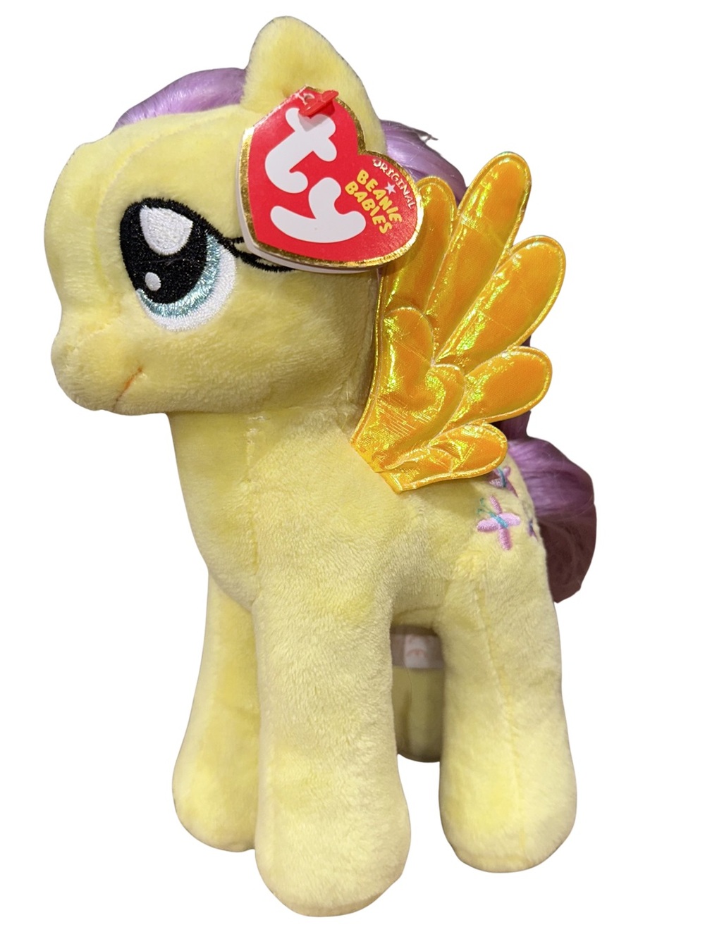 Ty My Little Pony G4 Fluttershy 6” Plush Stuffed Animal 2015 MLP